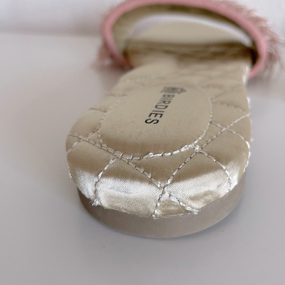Birdies The Sparrow Blush Pink Slippers - Picture 12 of 13